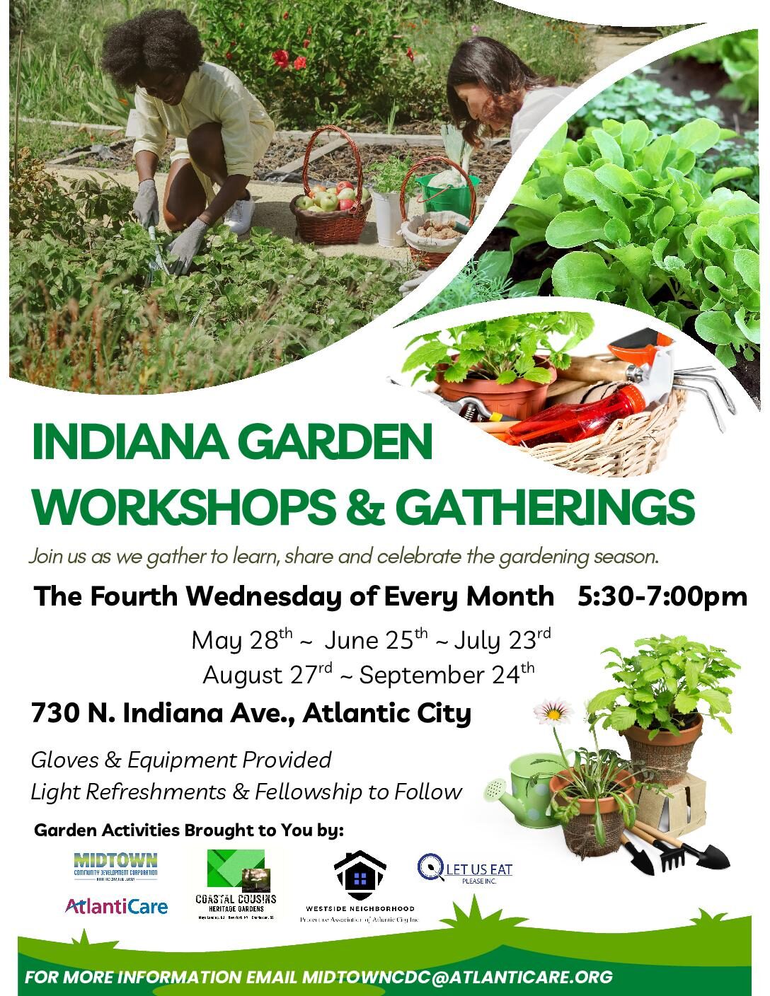 Indiana Garden Workshops and Gatherings