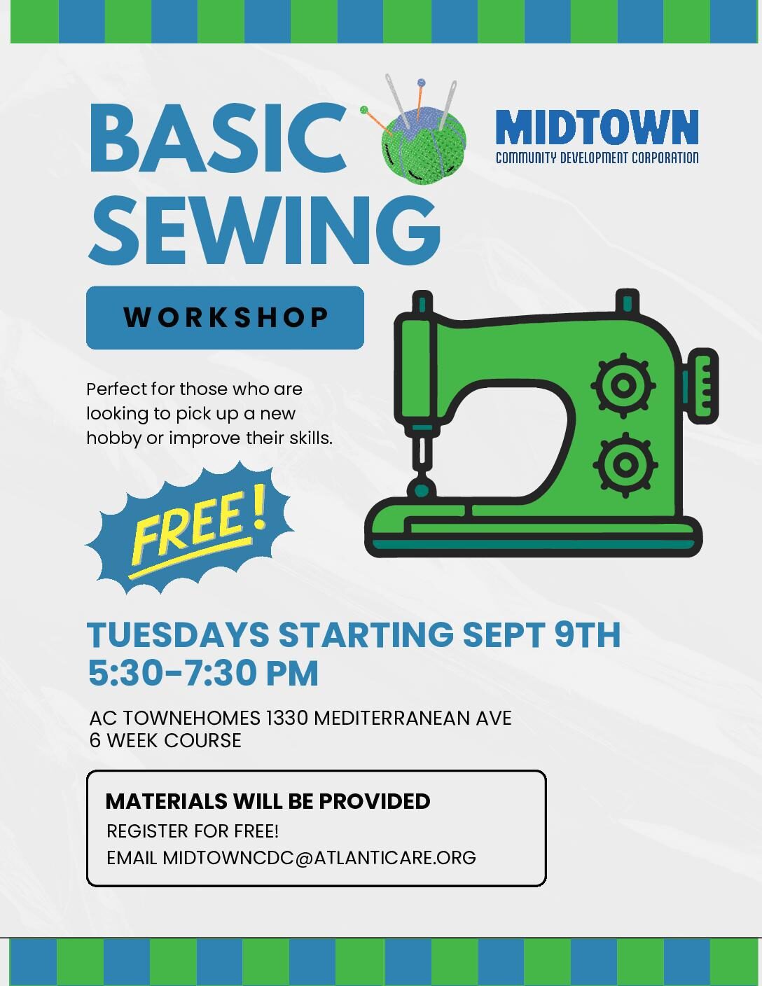 Basic Sewing Classes