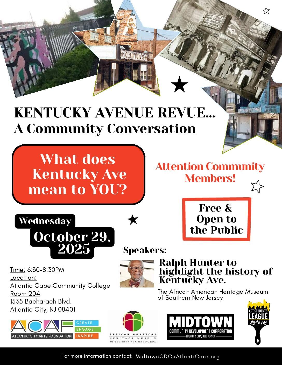 Community Meeting- Kentucky Ave. Revue