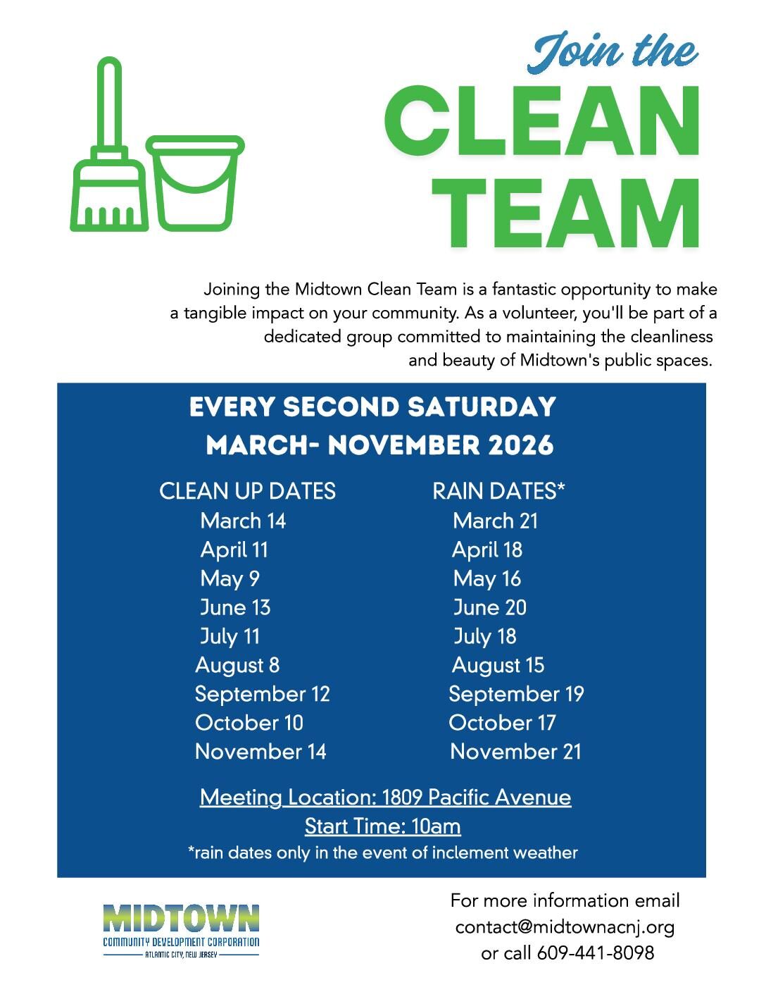 Clean Team- Community Clean Up