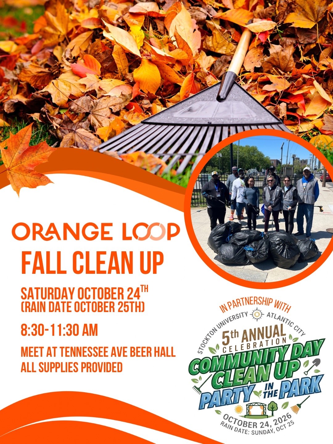 Orange Loop Fall Clean Up